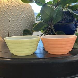 Hazel Atlas Moderntone Platonite Bowls